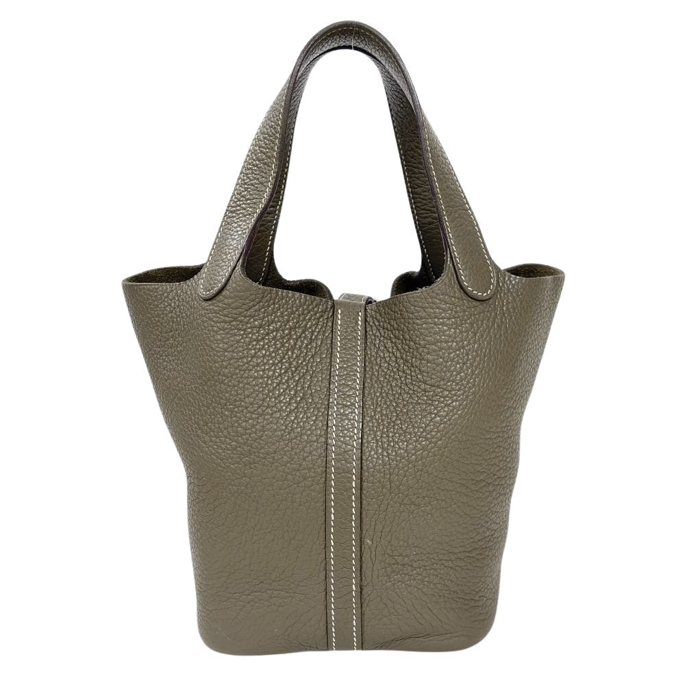 エルメス HERMES ピコタンロックPM ハンドバッグ トリヨンクレマンス
