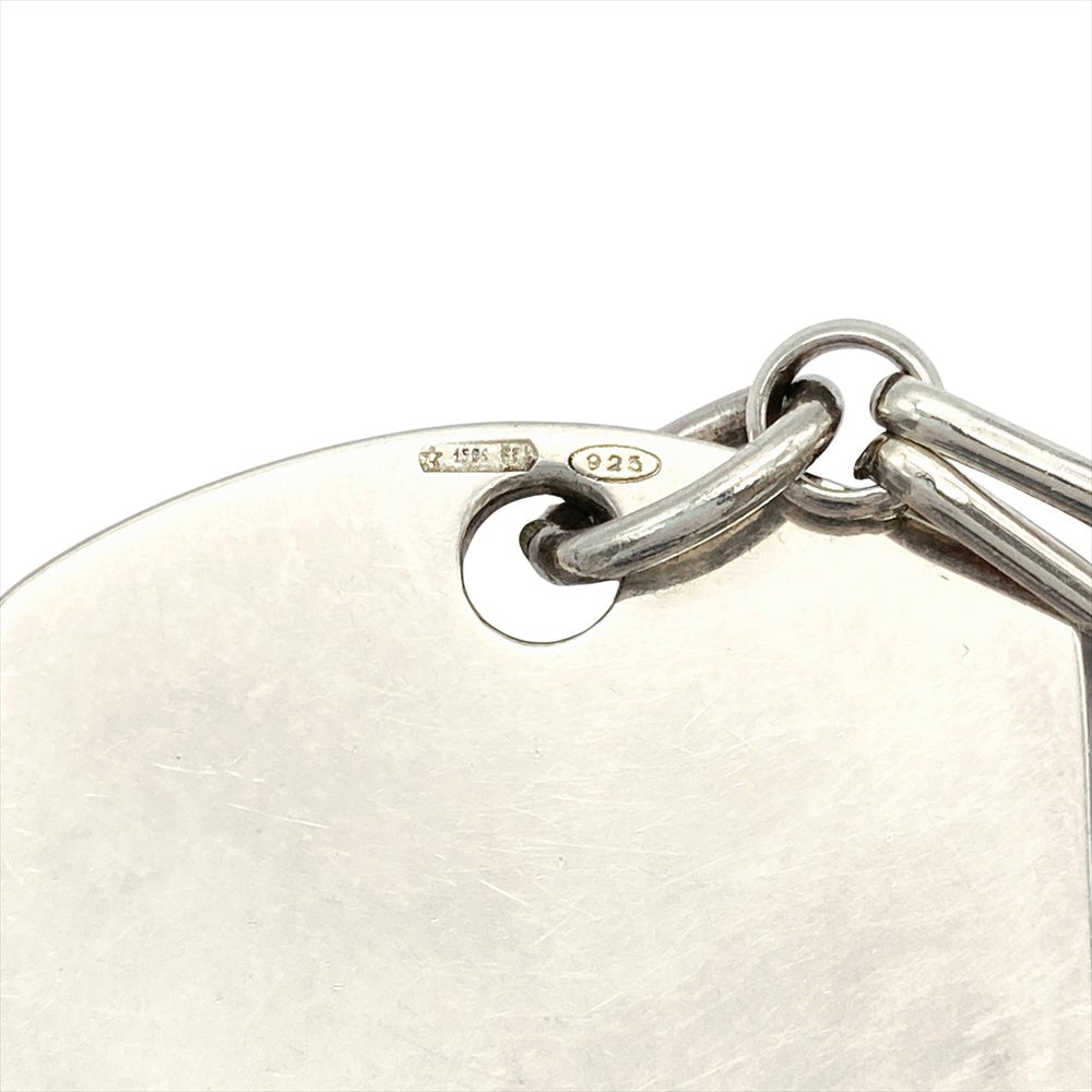 グッチ GUCCI ドッグタグ チェーン ネックレス SV925 33.5g【中古