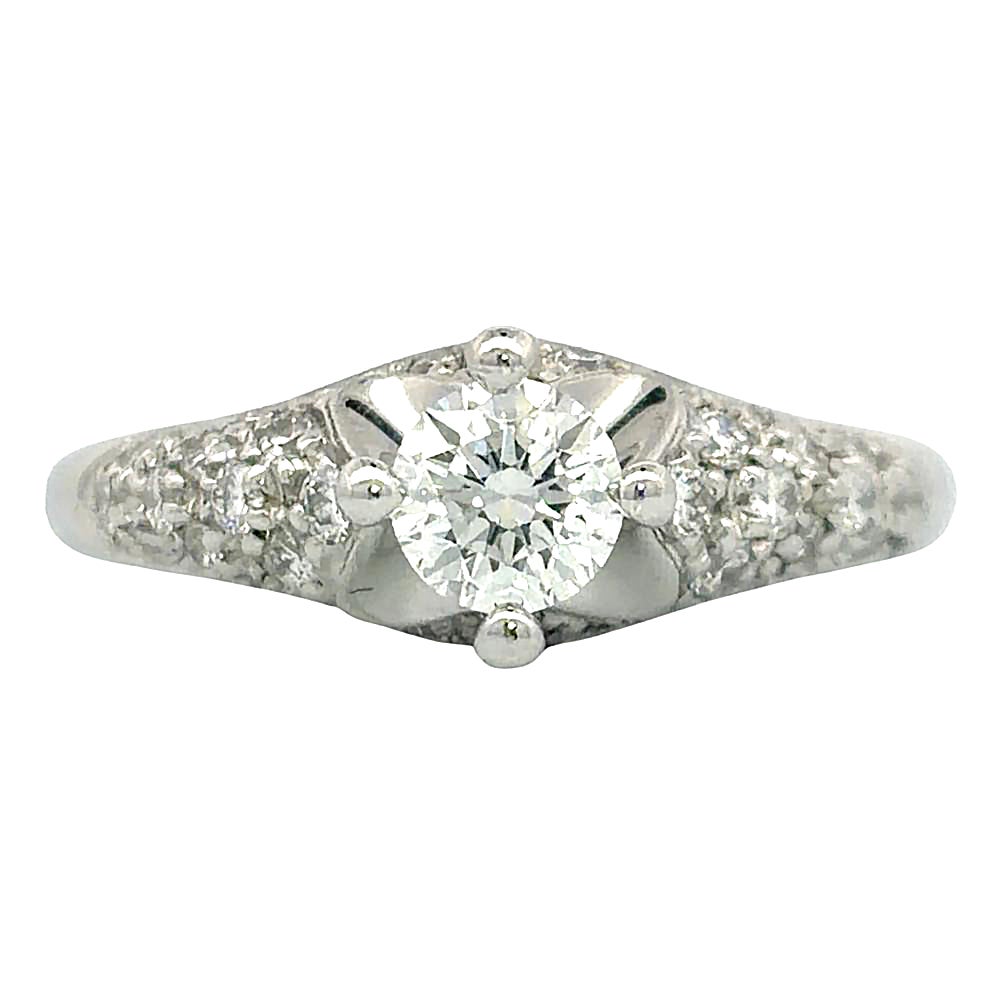 ブルガリ BVLGARI コロナ ソリテール リング 指輪 ダイヤモンド 0.30ct