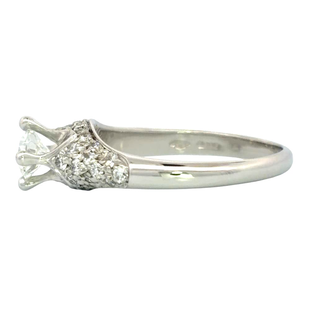 ブルガリ BVLGARI コロナ ソリテール リング 指輪 ダイヤモンド 0.30ct
