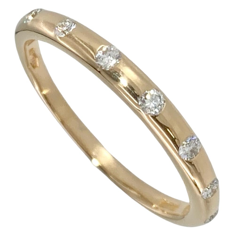 カルティエ Cartier バレリーナ カーブ 3P リング 指輪 ダイヤモンド
