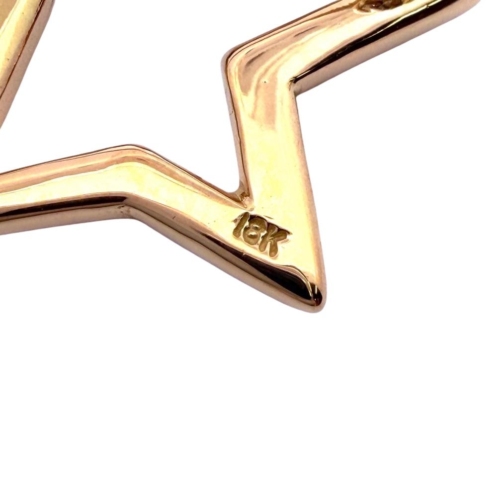 ティファニー Tiffany&Co. トリプルスター ブローチ K18YG 13.4g