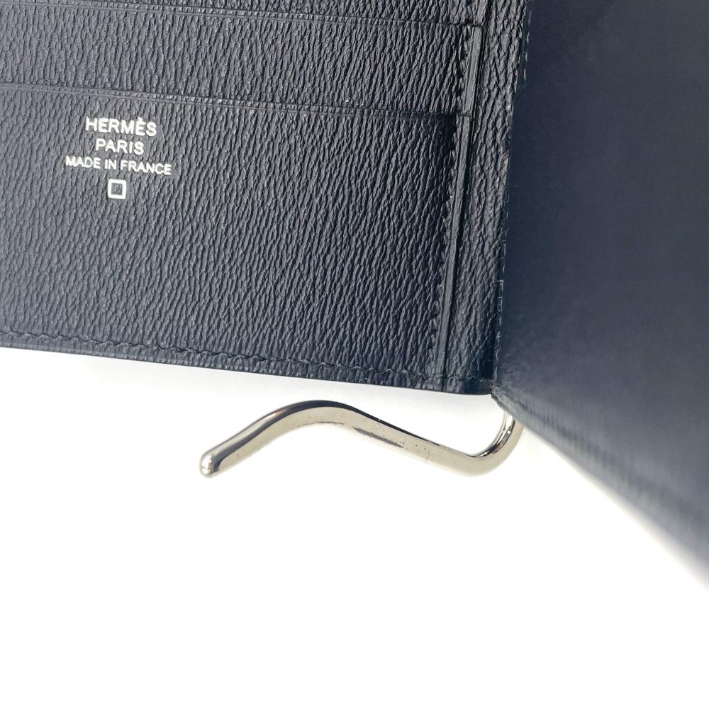エルメス HERMES ポーカーGM マネークリップ アリゲーターマット A刻印