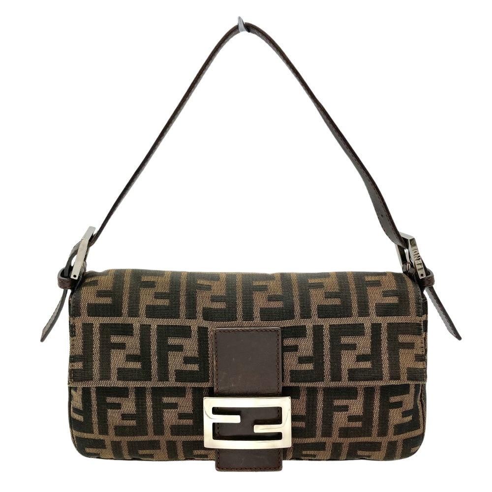 フェンディ FENDI ズッカ柄 マンマバケット ショルダーバッグ
