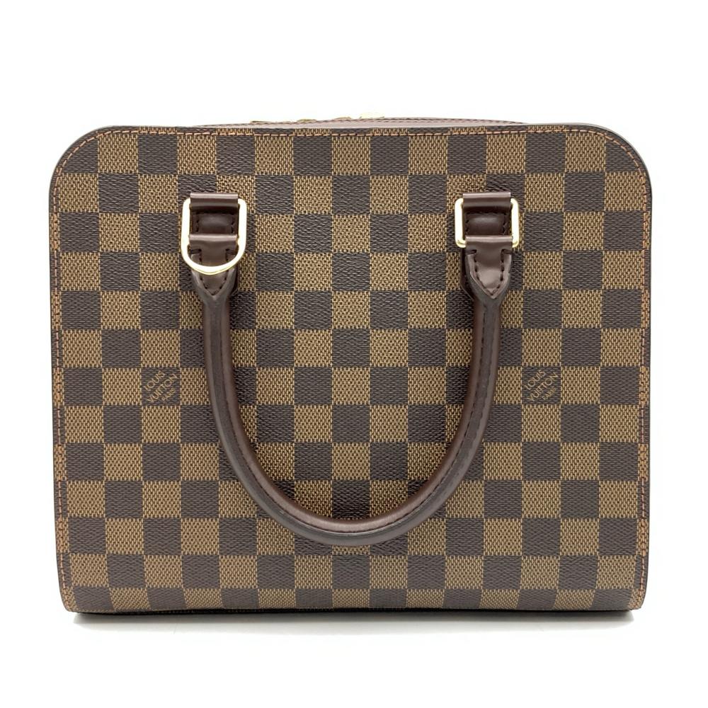 ルイヴィトン LOUIS VUITTON トリアナ ハンドバッグ ダミエ エベヌ