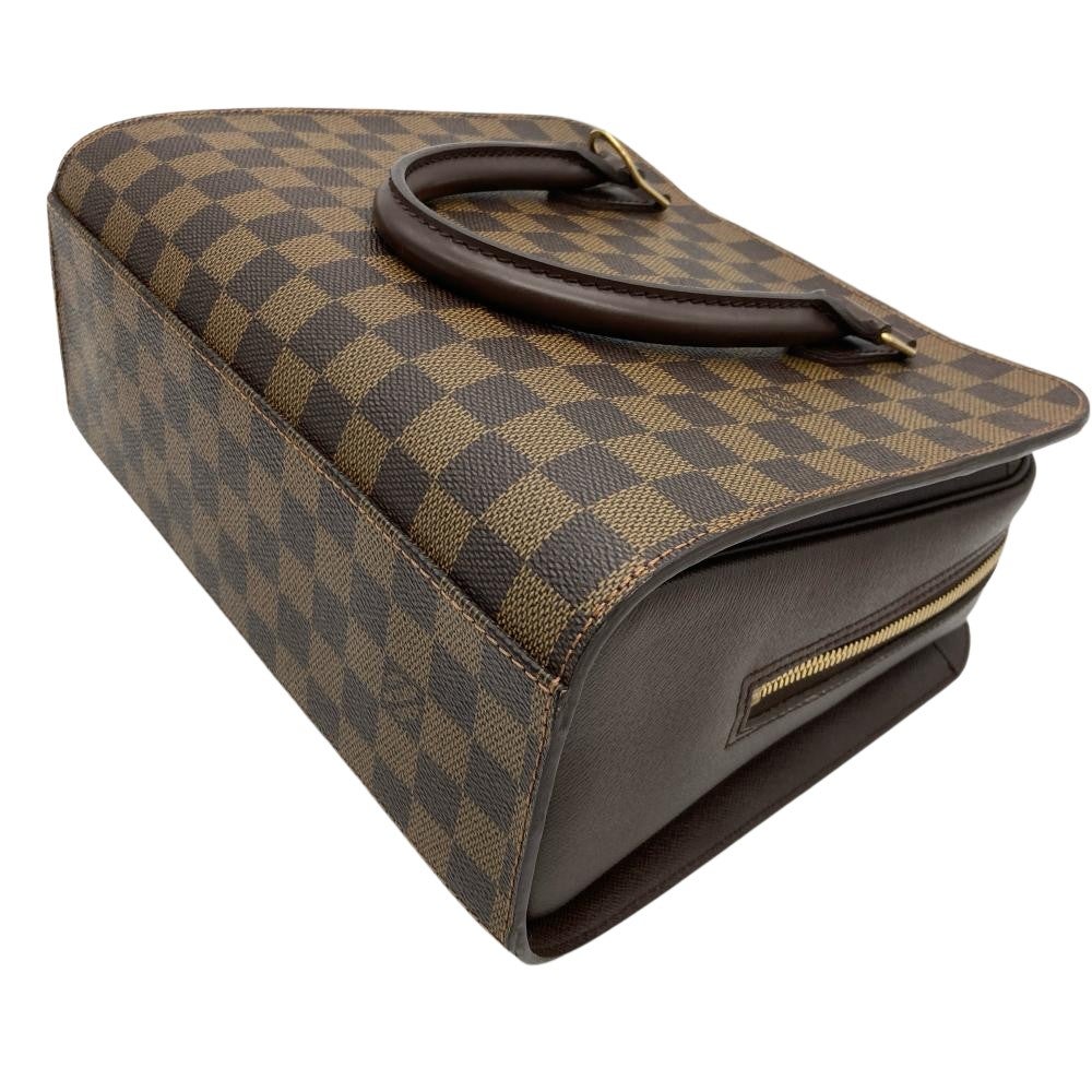 ルイヴィトン LOUIS VUITTON トリアナ ハンドバッグ ダミエ エベヌ