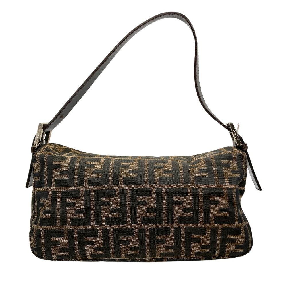 フェンディ FENDI ズッカ マンマバケット ショルダーバッグ キャンバス
