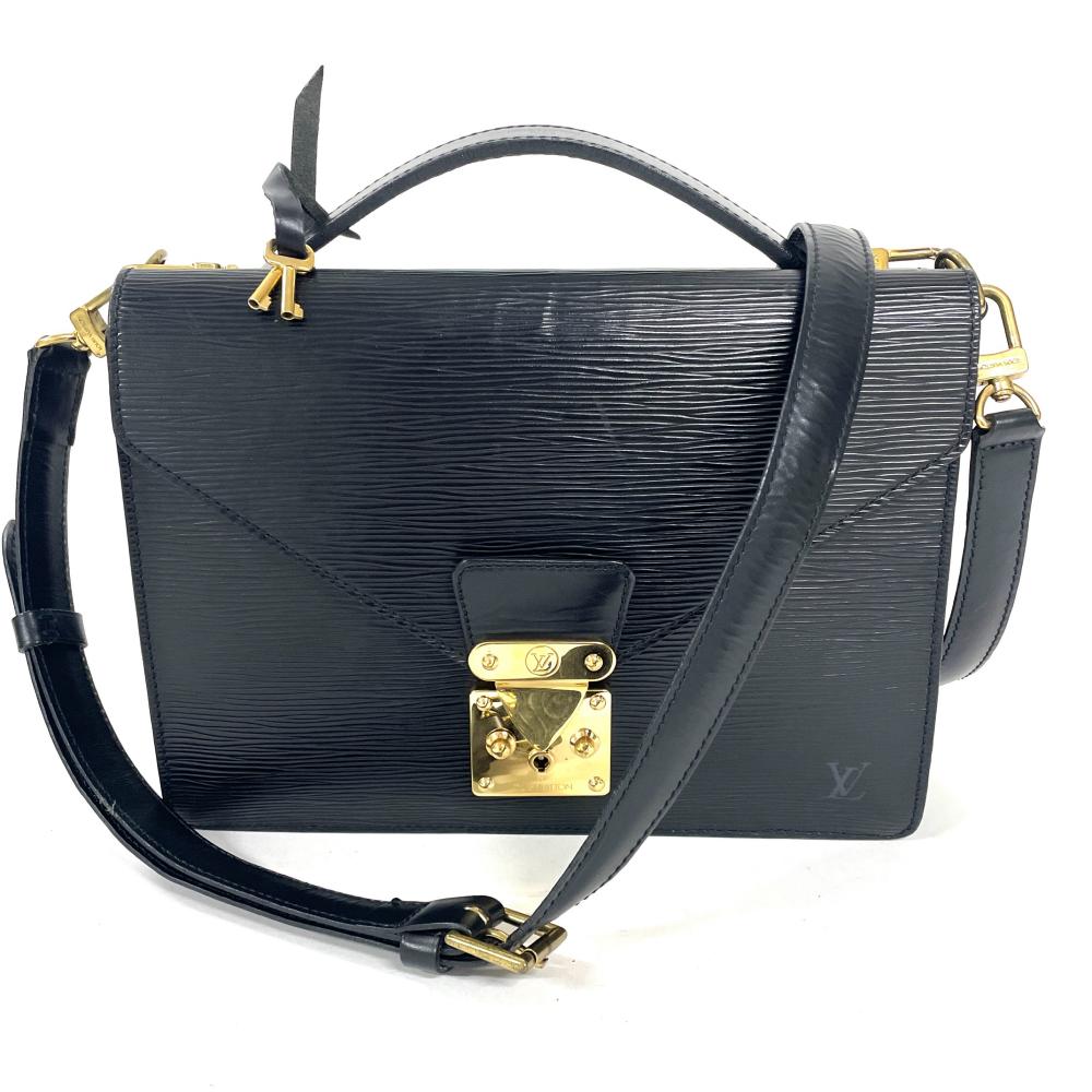 さ*)様 LOUIS VUITTON ハンドバッグ ルイヴィトン LOUIS VUITTON ハンドバッグ エピ M52322 ノワール