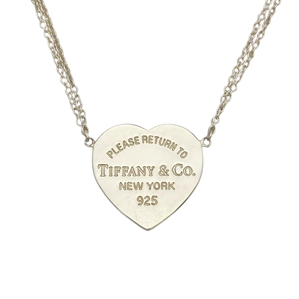 ティファニー Tiffany&Co. リターントゥ ハート ダブルチェーン