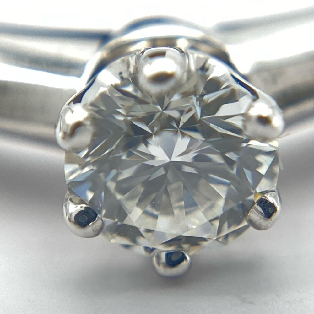 ティファニー Tiffany&Co. ソリティア リング 指輪 ダイヤモンド 0.26