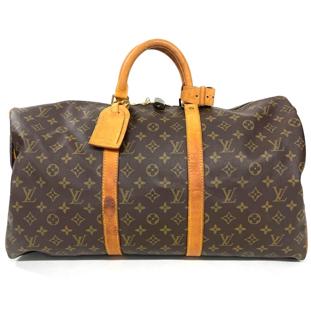ルイヴィトン LOUIS VUITTON キーポル 50 ボストンバッグ モノグラム