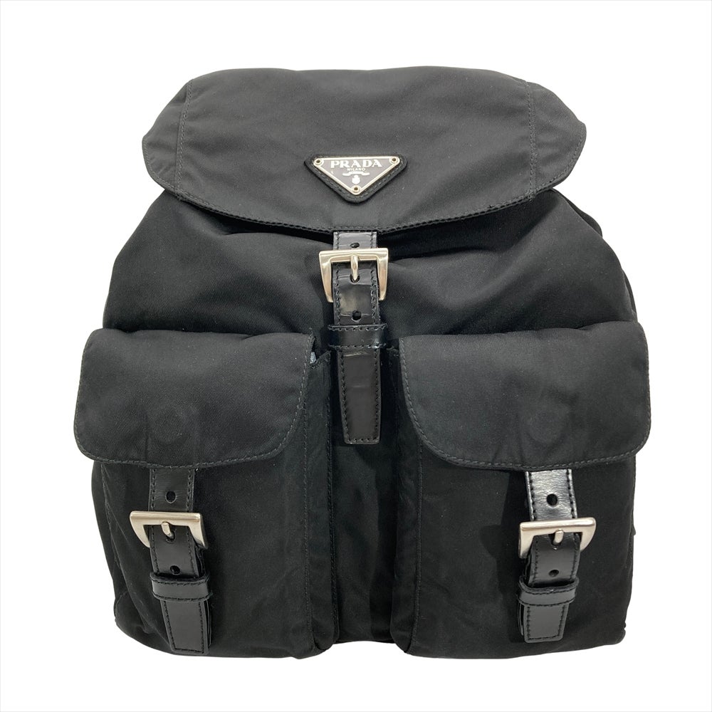 プラダ PRADA ショルダーバッグ 2WAY BR2417 ブラック レザー ナイロン