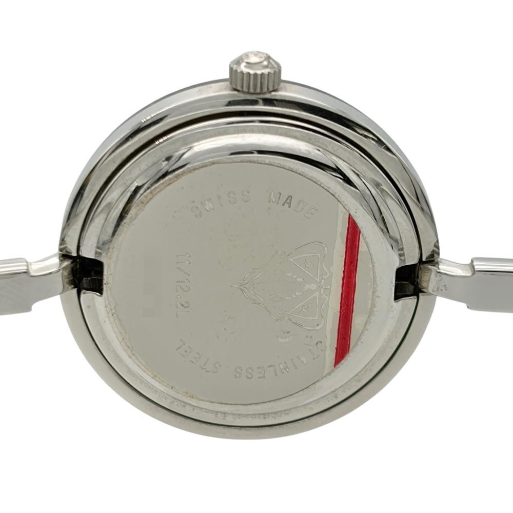 グッチ GUCCI 11/12.2L チェンジベゼル 腕時計 ホワイト文字盤 SS 稼働