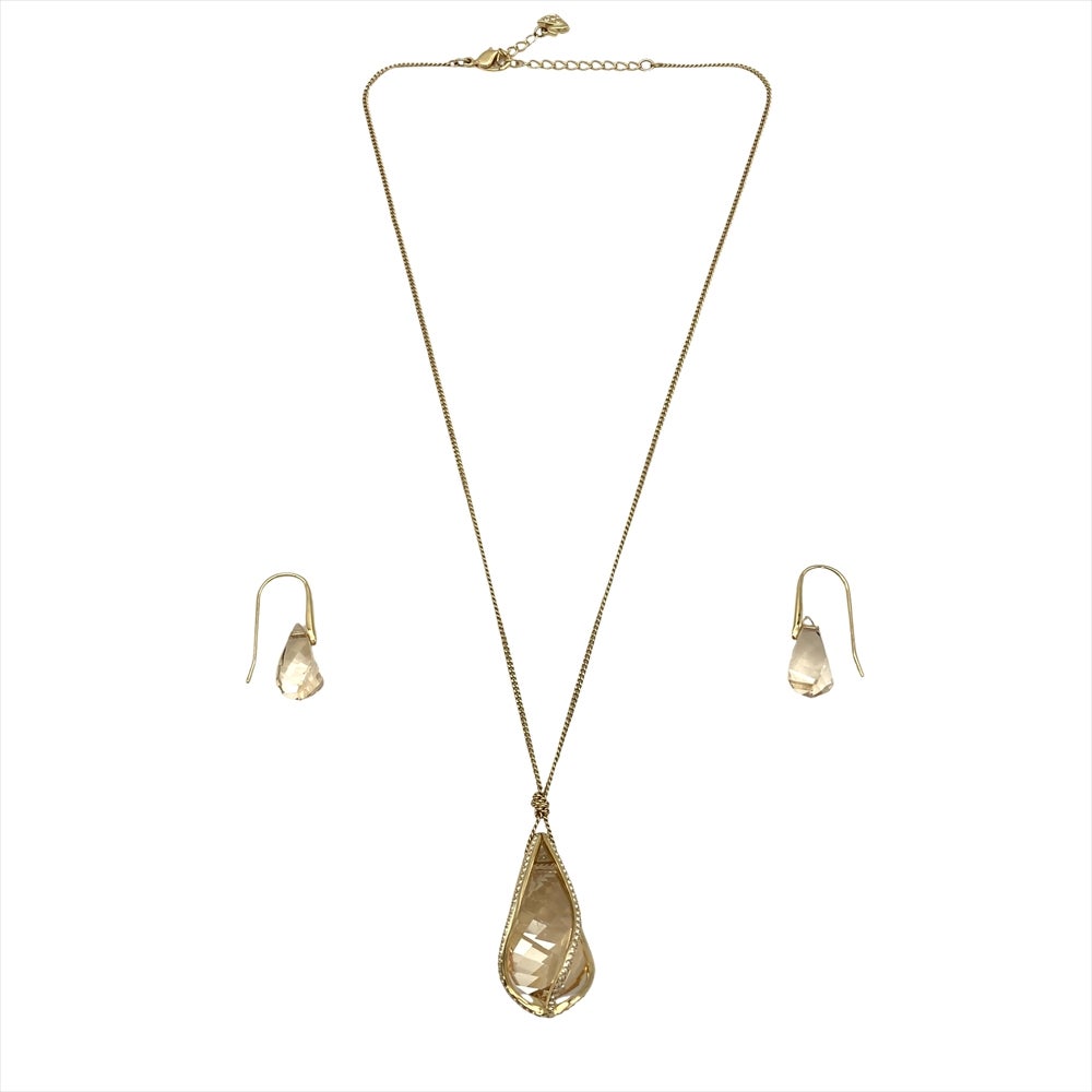 スワロフスキー SWAROVSKI ネックレス ゴールド スワロフスキー 