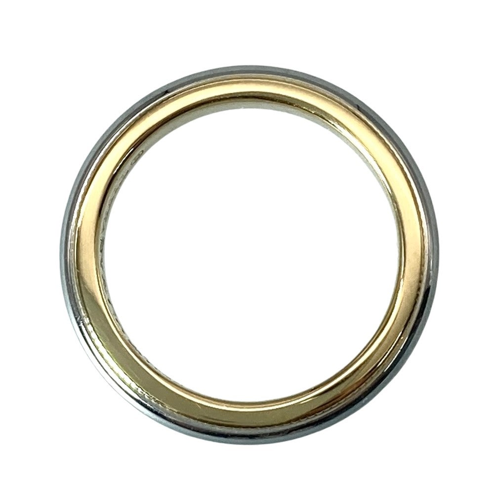 ティファニー Tiffany&Co. ミルグレイン リング 指輪 約6.5号 K18YG