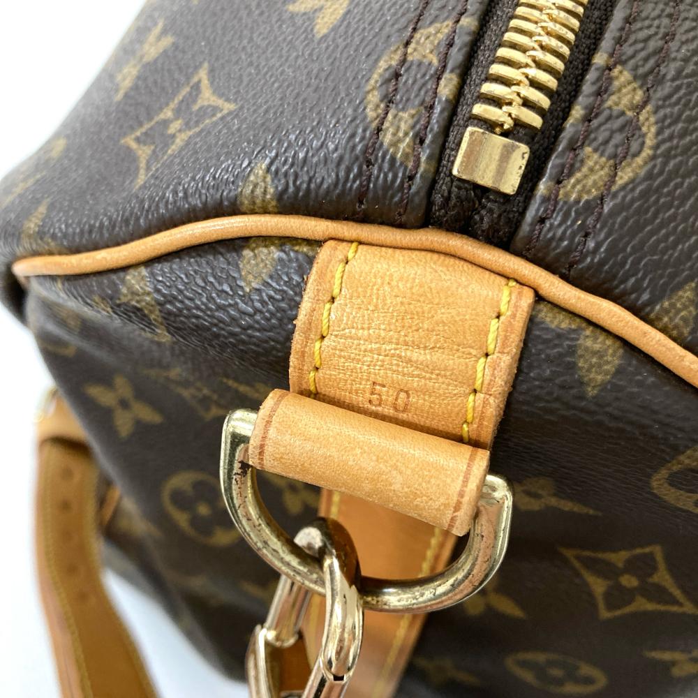 ルイヴィトン LOUIS VUITTON キーポル 50 バンドリエール ボストン