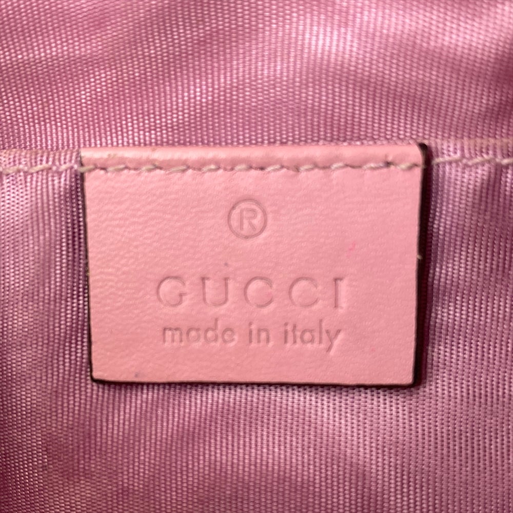 グッチ GUCCI GGスプリーム ポーチ PVC 576217 ストロベリーモチーフ