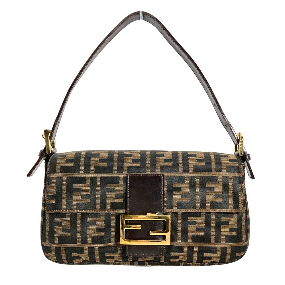 フェンディ FENDI ズッカ柄 マンマバケット ショルダーバッグ