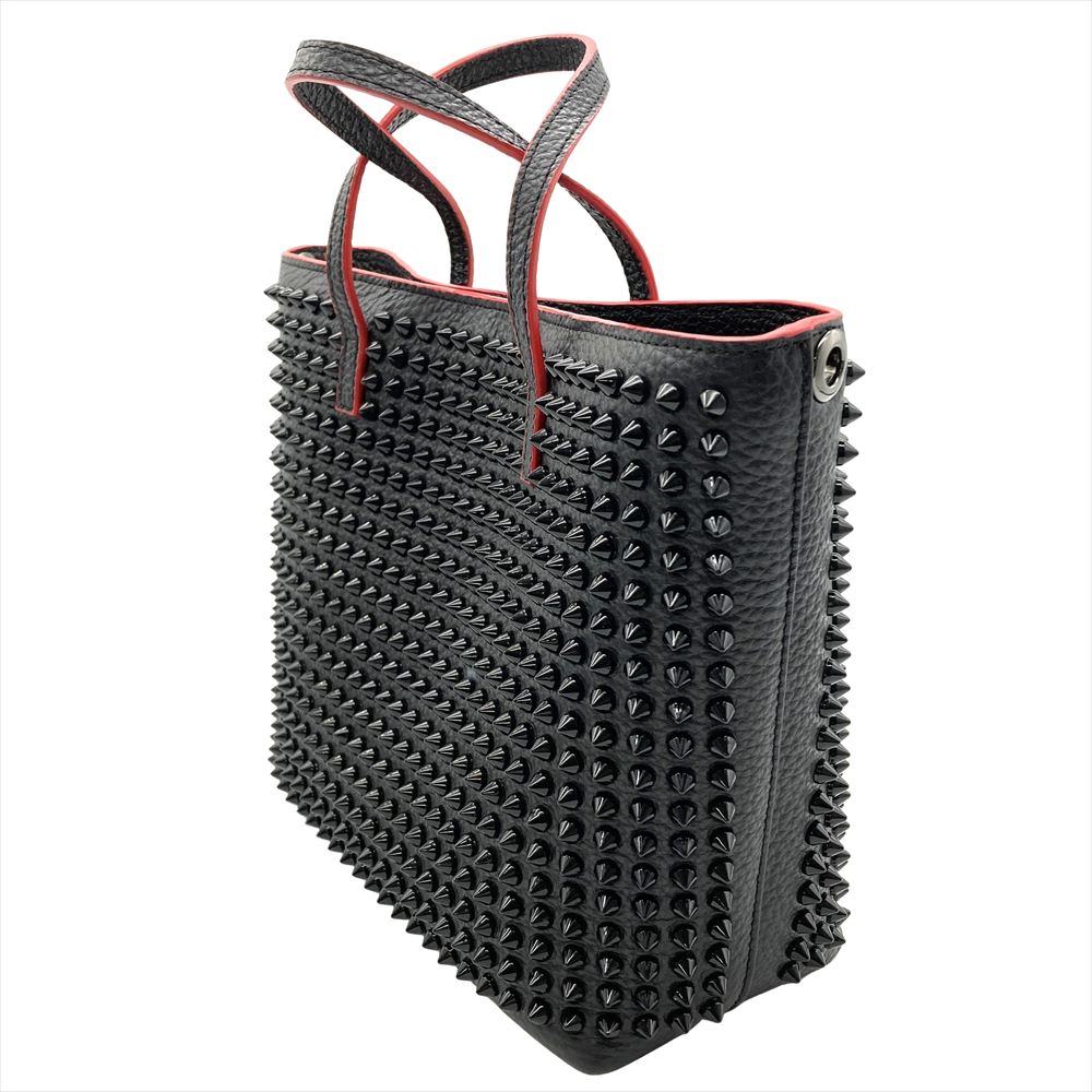 クリスチャンルブタン Christian Louboutin スタッズ トートバッグ