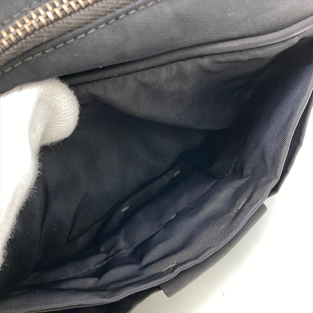 プラダ PRADA リボンモチーフ ミニ ショルダーバッグ ナイロン BP0166