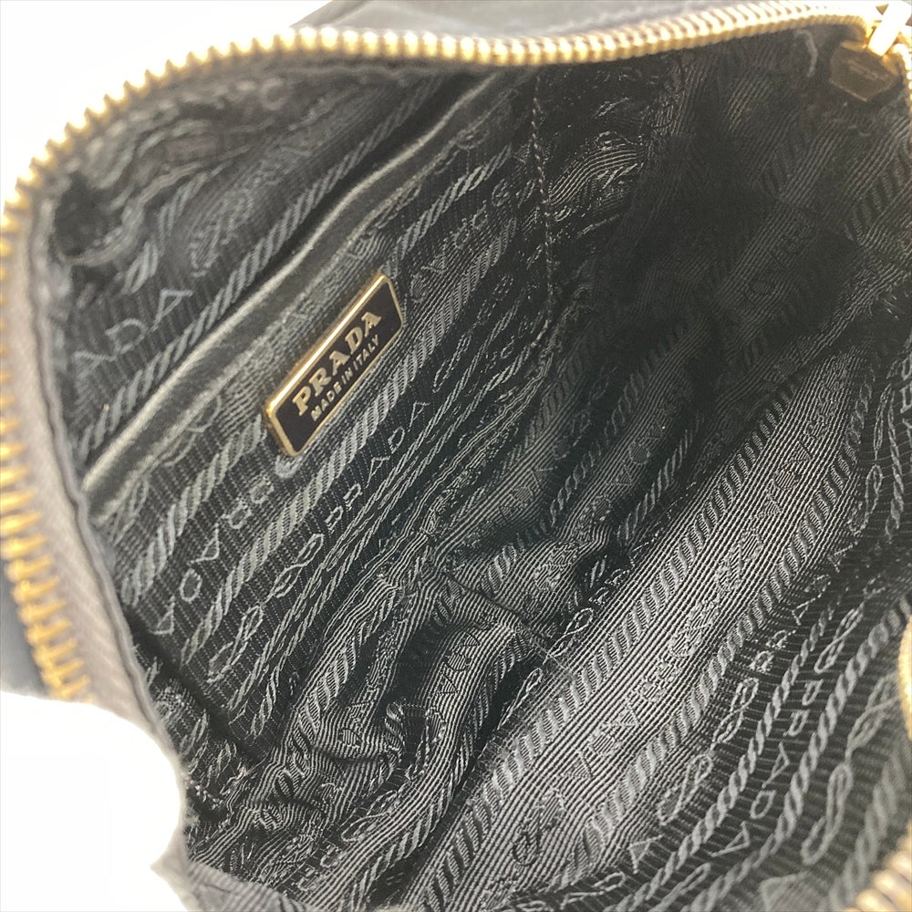 プラダ PRADA リボンモチーフ ミニ ショルダーバッグ ナイロン BP0166