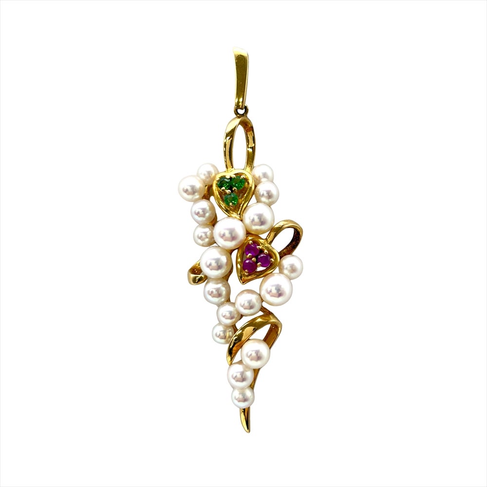 美品 TASAKI タサキ チャーム K18 ペンダントトップ パール 美品 TASAKI タサキ チャーム K18 ペンダントトップ パール タサキ