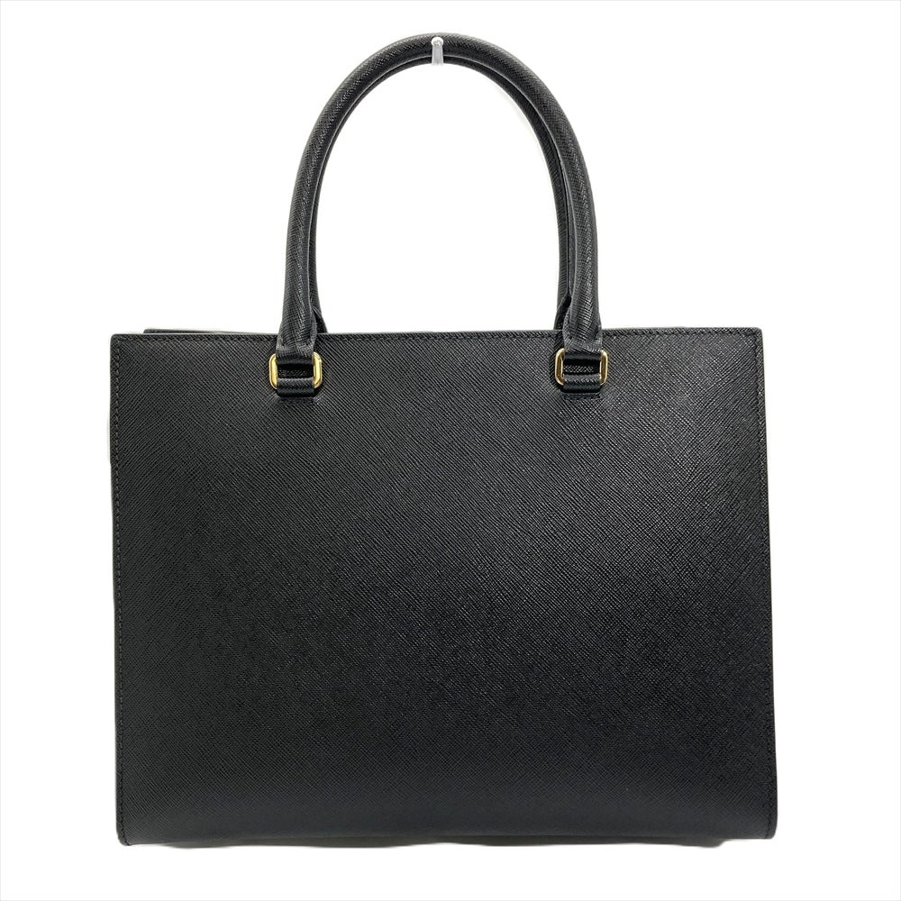 プラダ PRADA エンボスロゴ ショルダーバッグ 2WAY サフィアーノ