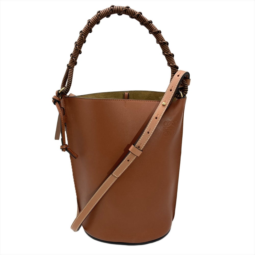 ロエベ LOEWE ゲートバケット ショルダーバッグ カーフスキン 329.56
