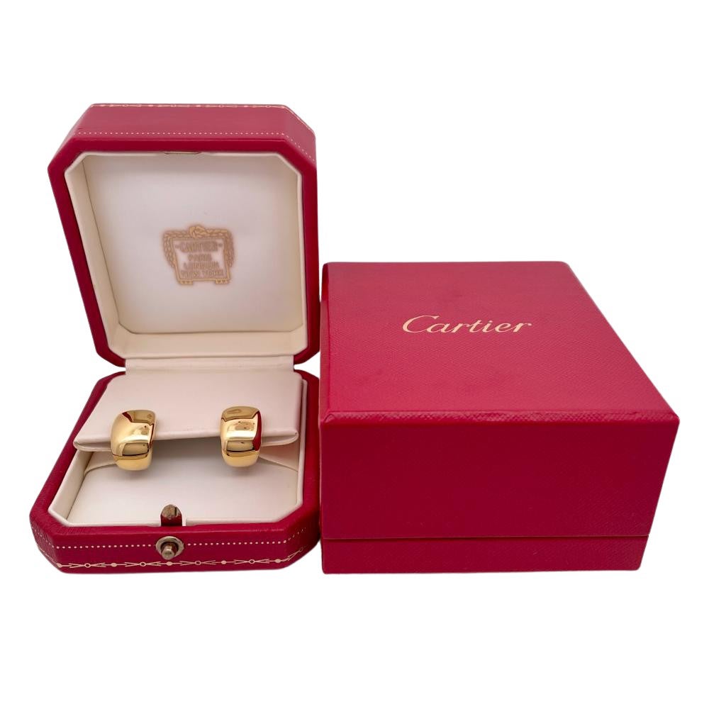 カルティエ Cartier ヌーベルバーグ ピアス K18YG 12.0g イエロー