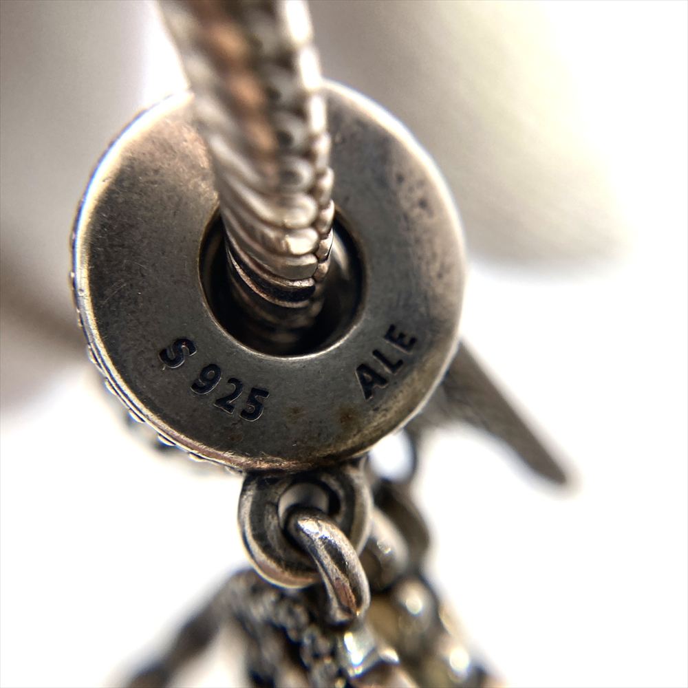 パンドラ PANDORA チャーム ブレスレット SV925 26.6g シルバー金具