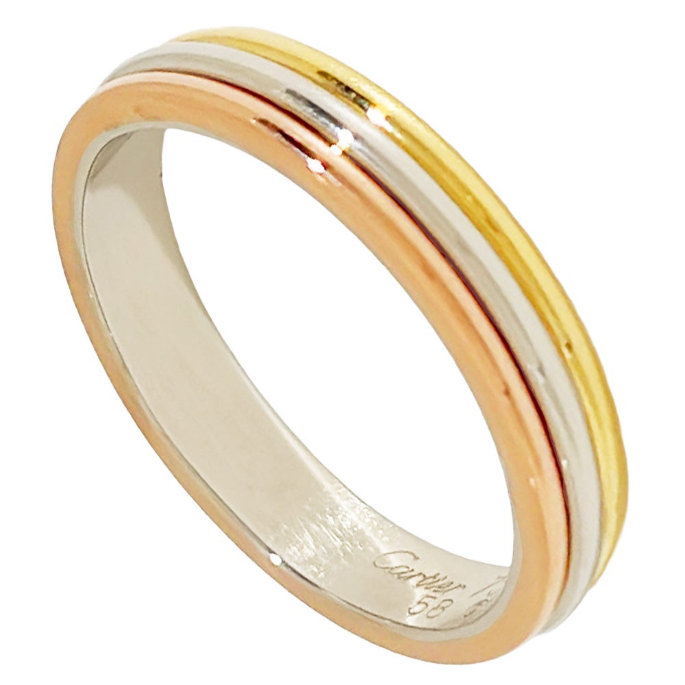 カルティエ Cartier バレリーナ カーブ 3P リング 指輪 ダイヤモンド
