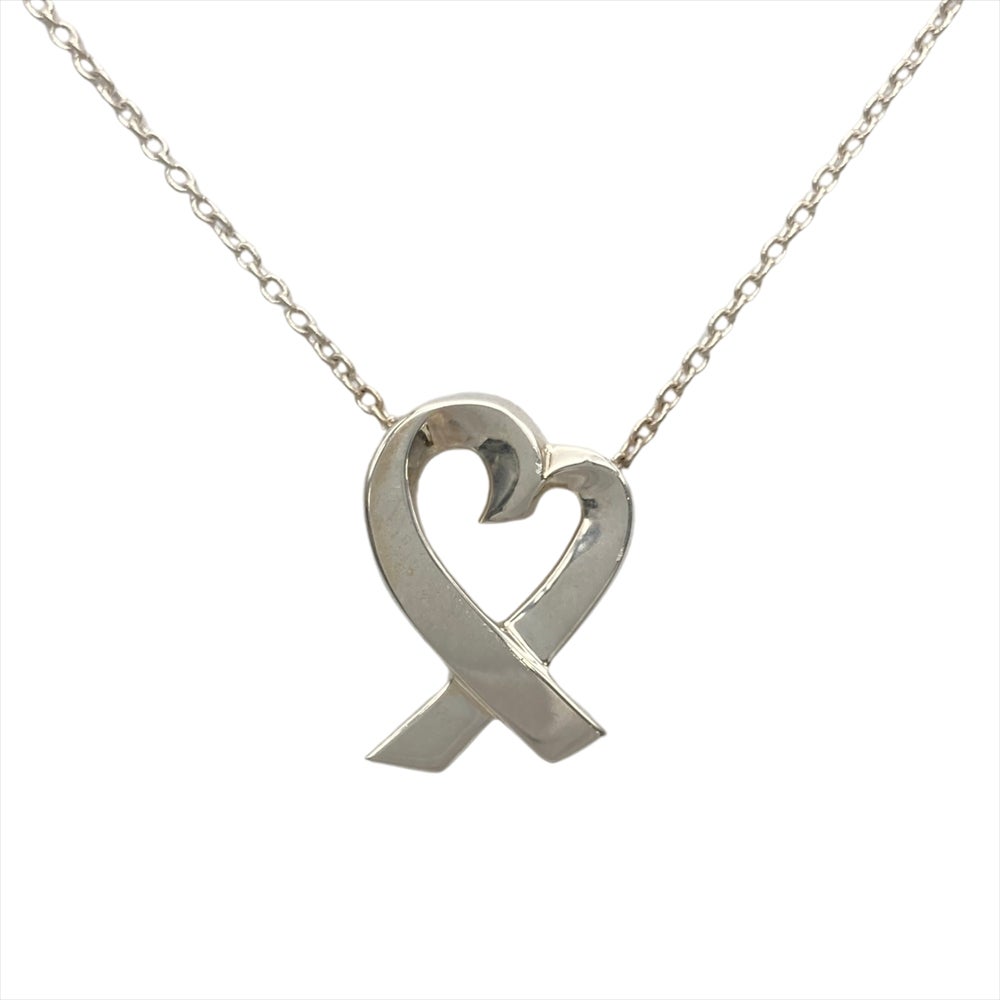 ティファニー Tiffany&Co. ボウ リボンモチーフ ネックレス SV925 2.1g