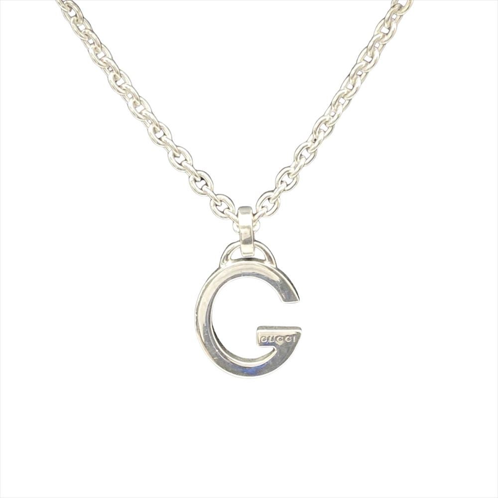 グッチ GUCCI Gモチーフ ネックレス SV925 19.4g シルバー ユニ