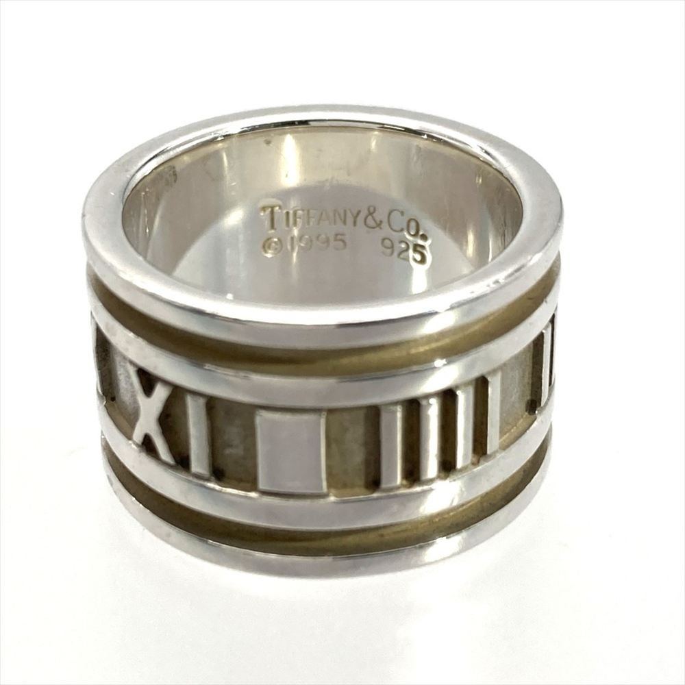 ティファニー Tiffany&Co. アトラス ワイド リング 指輪 約8号 SV925