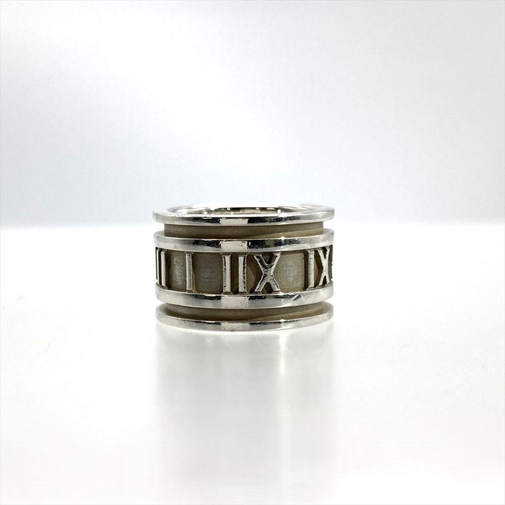 ティファニー Tiffany&Co. アトラス ワイド リング 指輪 約8号 SV925