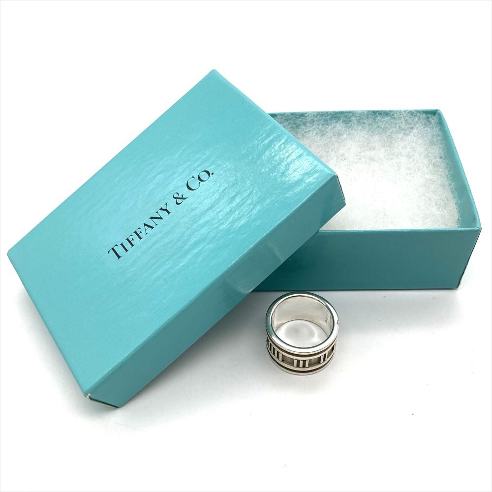 ティファニー Tiffany&Co. アトラス ワイド リング 指輪 約8号 SV925