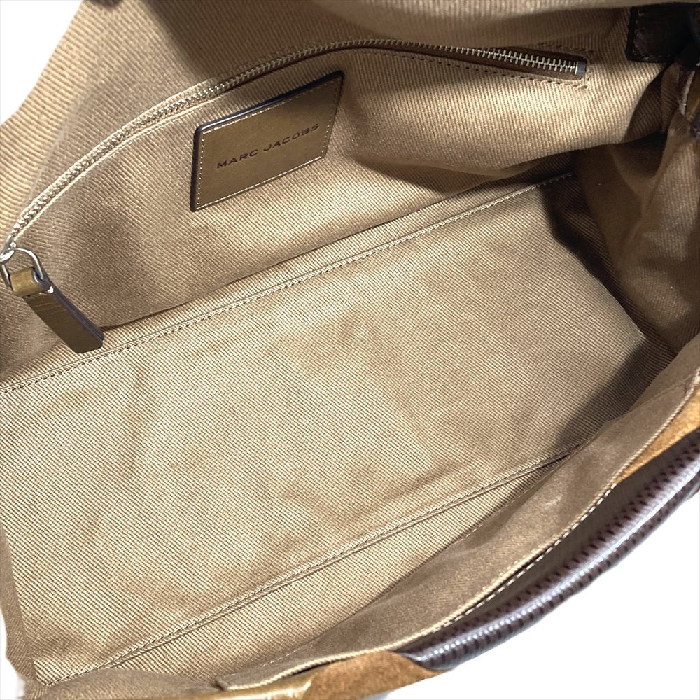 マークジェイコブス MARC JACOBS スエード パッチワーク デュアル