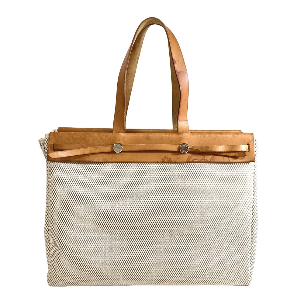 エルメス HERMES エールバッグ カバスGM トートバッグ トワルアッシュ