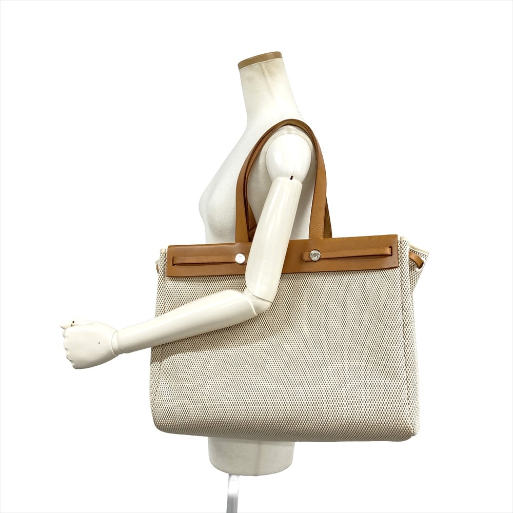 エルメス HERMES エールバッグ カバスGM トートバッグ トワルアッシュ