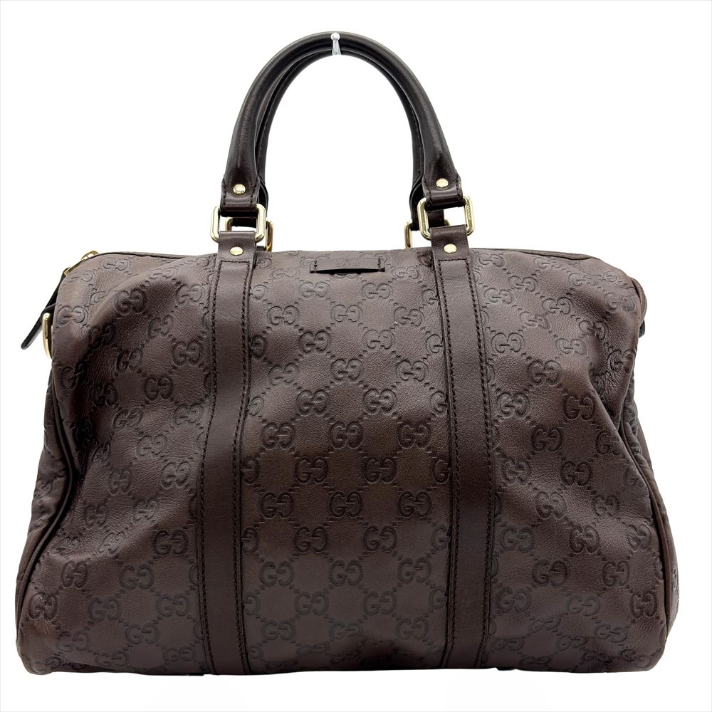 グッチ GUCCI グッチシマ ハンドバッグ シマレザー 193603 ブラウン
