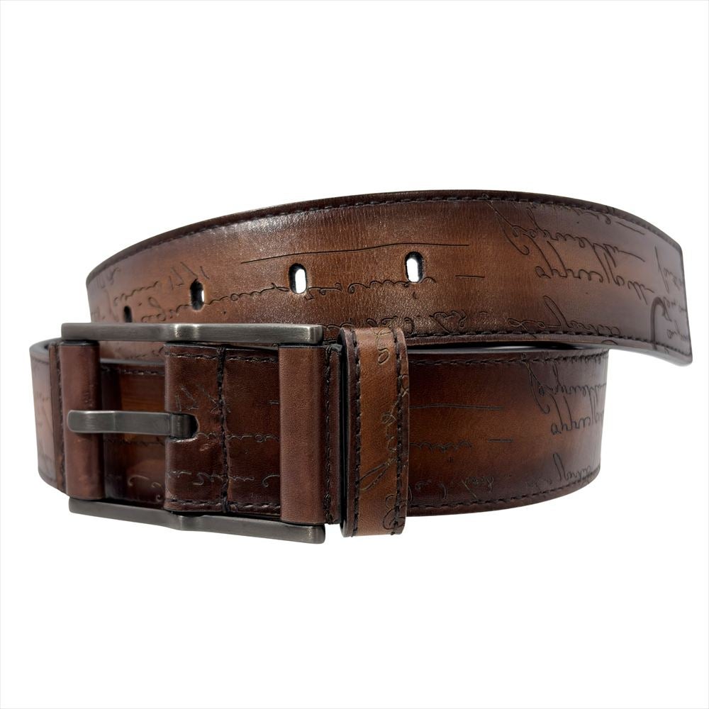 ベルルッティ Berluti クラシック カリグラフィー ベルト 112cm