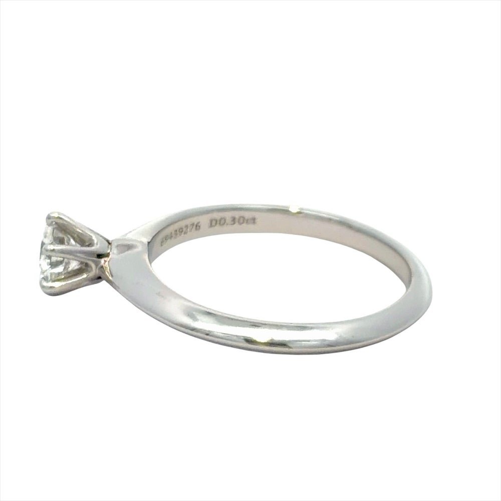 ティファニー Tiffany&Co. ソリティア リング 指輪 ダイヤモンド 0.3ct