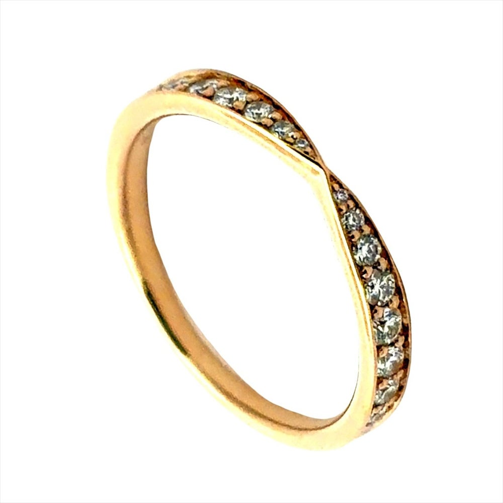 ティファニー Tiffany&Co. ハーモニー ハーフサークル リング 指輪