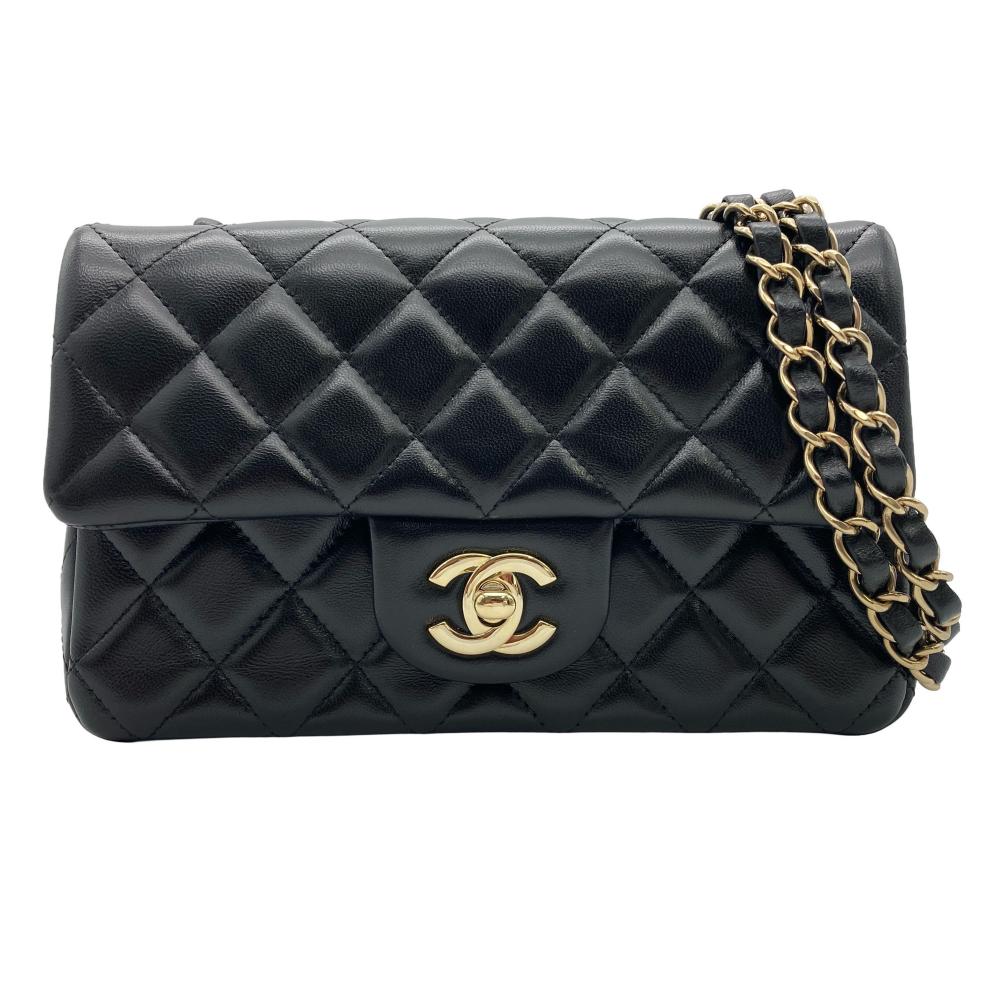 シャネル CHANEL ミニ マトラッセ 20 チェーン ショルダーバッグ