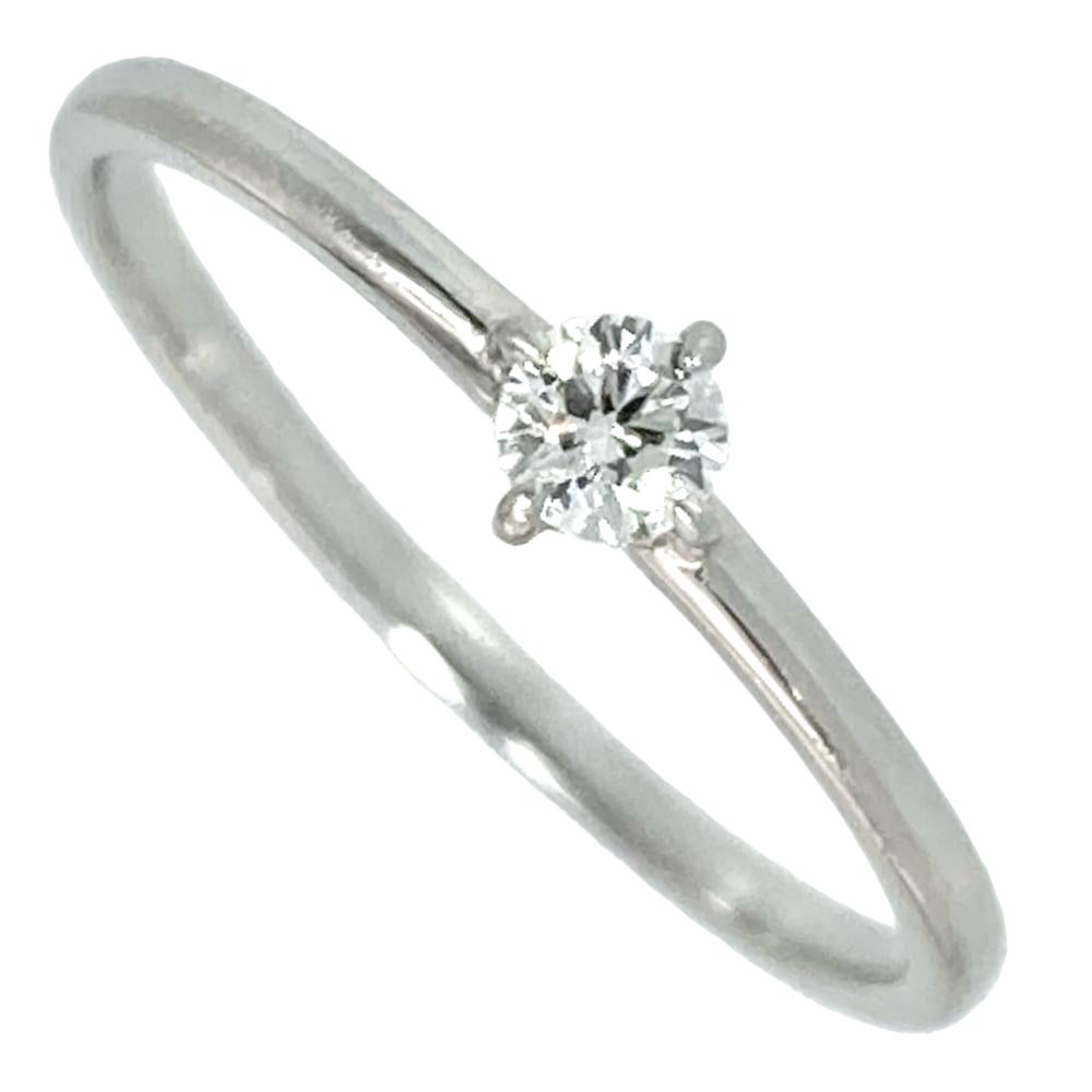 ete プラチナ900 ダイヤモンドリング サイズ9 号 エテ ete リング 指輪 ダイヤモンド 0.1ct 約9号 Pt900 1.4g プラチナ