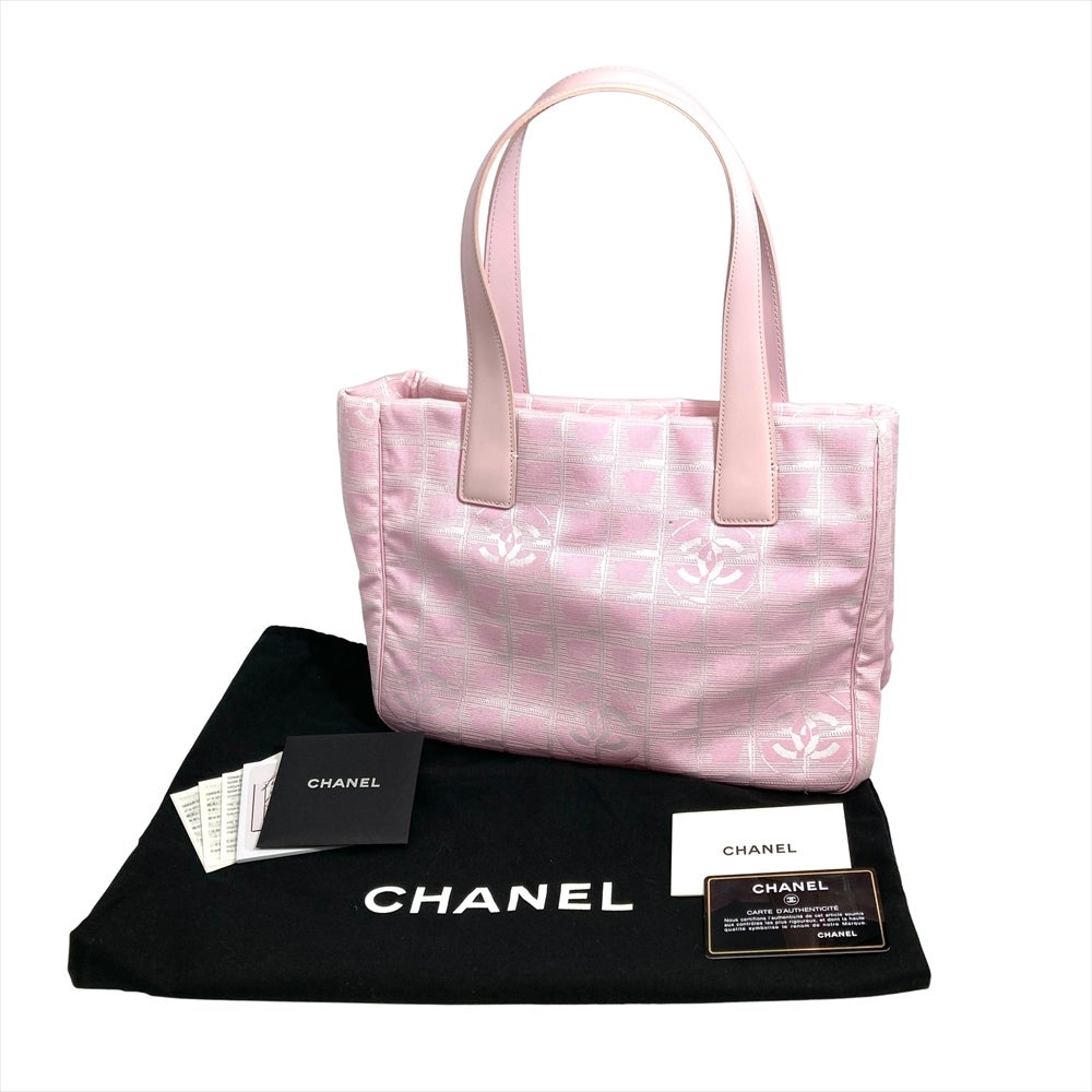 シャネル CHANEL ニュートラベルライン PM トートバッグ ナイロン