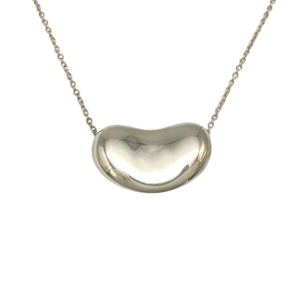 ティファニー Tiffany&Co. ラージ ビーン ネックレス SV925 7.8g