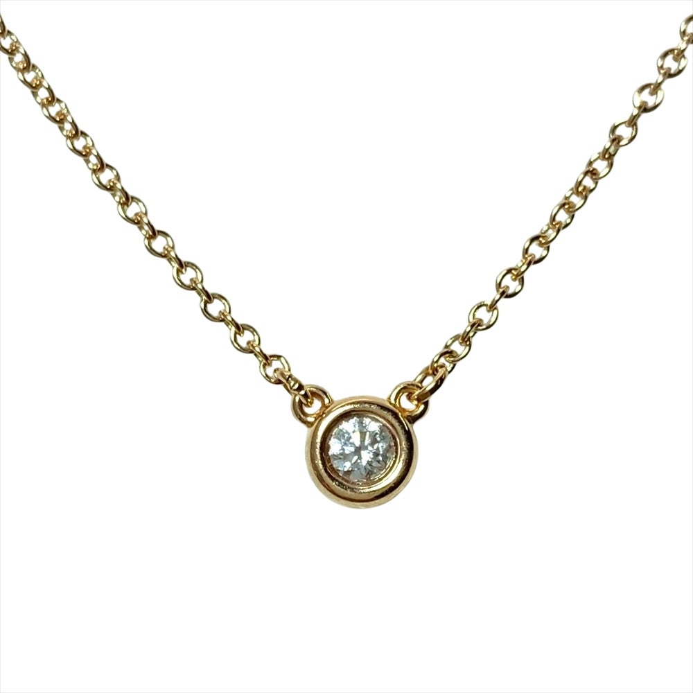 カルティエ Cartier ダムール ラージ ネックレス B7215400 K18WG 3.0g
