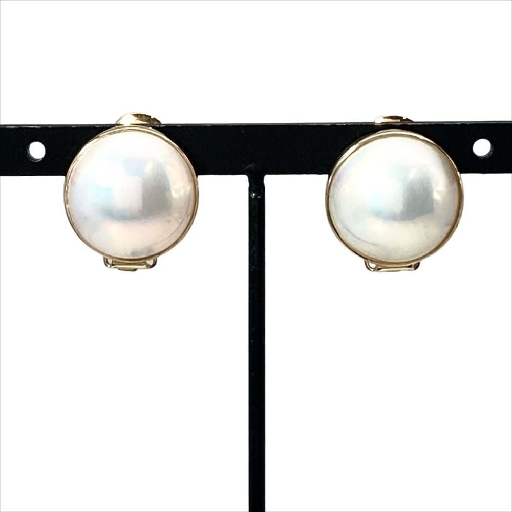 タサキ TASAKI トランペットモチーフ K14 パール ブローチ P4.8mm珠