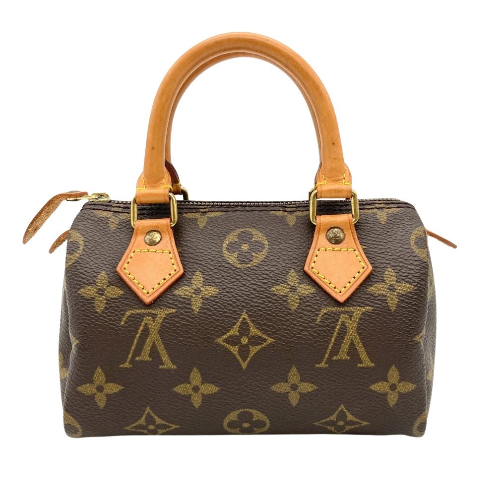 ルイヴィトン LOUIS VUITTON ミニ スピーディ ハンドバッグ モノグラム